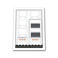 Replica Sticker voor Set 75221 - Imperial Landing Craft