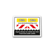 Replica Sticker voor Set 7630 - Front End Loader