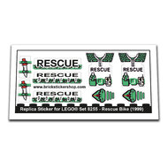 Replacement Sticker for Set 8255 - Rescue Bike