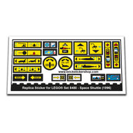 Replica Sticker voor Set 8480 - Space Shuttle