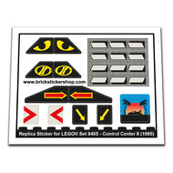 Replacement Sticker for Set 8485 - Control Center II