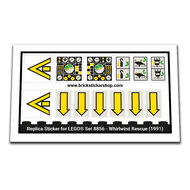 Replica Sticker voor Set 8856 - Whirlwind Rescue