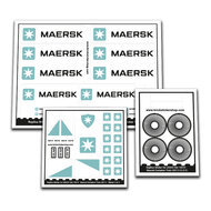 Replacement Sticker for Set 10219 - Maersk Container Train