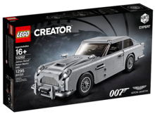 Replica Sticker voor Set 10262 - James Bond Aston Martin DB5