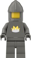 Custom Sticker - Classic Crown Torsos (Light Grey)