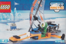 Replica Sticker voor Set 6579 - Ice Surfer