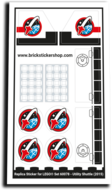 Replacement Sticker for Set 60078 - Utility Shuttle