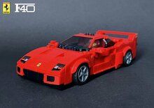 Custom Sticker - Ferrari F40 by AbFab74