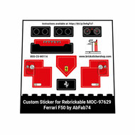 Custom Sticker - Ferrari F50 by Abfab74