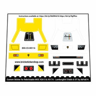 Custom Sticker - Lamborghini Diablo by AbFab