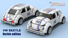 Custom Sticker - VW Beetle Herbie Edition by MOCturnal