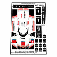 Custom Sticker - Porsche 919 Tribute door SFH_Bricks