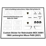 Custom Sticker - Lamborghini Miura S by SFH_Bricks