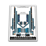 Custom Sticker - 1984 Freightliner FLA 9664 from Terminator 2 by besbasdesign