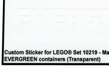 Custom Sticker - Container EVERGREEN