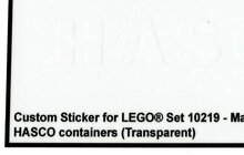 Custom Sticker - Container HASCO