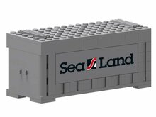 Custom Sticker - Container SEALAND