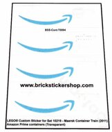 Custom Sticker - Container AMAZON PRIME