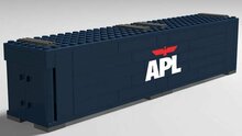 Custom Sticker - Container APL 40ft