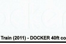 Custom Sticker - Container DOCKER 40ft