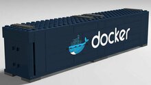 Custom Sticker - Container DOCKER 40ft