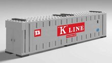 Custom Sticker - Container K-LINE 40ft (White Container)