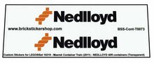 Custom Sticker - Container NEDLLOYD 40ft