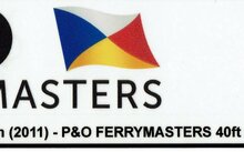 Custom Sticker - Container P&amp;O FERRYMASTERS 40ft