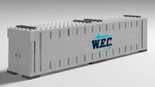 Custom Sticker - Container WEC 40ft