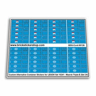 Custom Sticker - Container Sheet 26 for Maersk Line Triple-E