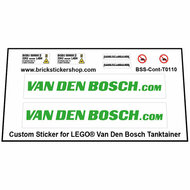 Custom Sticker - Tanktainer Van den Bosch (Green)