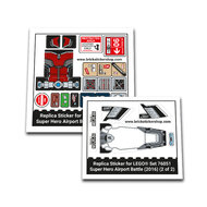 Replica Sticker voor Set 76051 - Super Hero Airport Battle