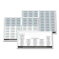 Replica Sticker voor Set 10241 - Maersk  Triple-E (White Letters)