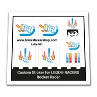 Custom Sticker - Rocket Racer