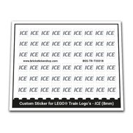 Custom Sticker - ICE Logo&#039;s 8mm