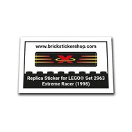 Replacement Sticker for Set 2963 - Extreme Racer