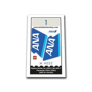 Replica Sticker voor Set 4032-7 - Passenger Plane (ANA Air Version)