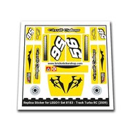 Replacement Sticker for Set 8183 - Track Turbo RC