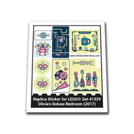 Replacement Sticker for Set 41329 - Olivia&#039;s Deluxe Bedroom