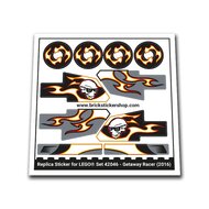 Replica Sticker voor Set 42046 - Getaway Racer