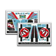 Replica Sticker voor Set 42066 - Air Race Jet