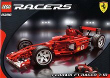 Replacement Sticker for Set 8386 - Ferrari F1 Racer 1:10