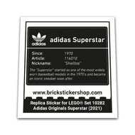 Replacement Sticker for Set 10282 - Adidas Originals Superstar