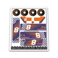 Replacement Sticker for Set 42048 - Race Kart