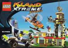 Replacement Sticker for Set 6740 - Xtreme Tower