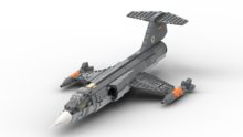 Custom Sticker - F-104 Starfighter by OttoCH6