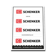 Custom Sticker - Container DB Schenker