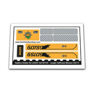 Replacement Sticker for Set 60159 - Jungle Halftrack Mission