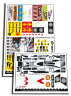 Replacement Sticker for Set 8161 - Grand Prix Race