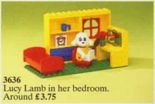 Replacement Sticker for Set 3636 - Bedroom